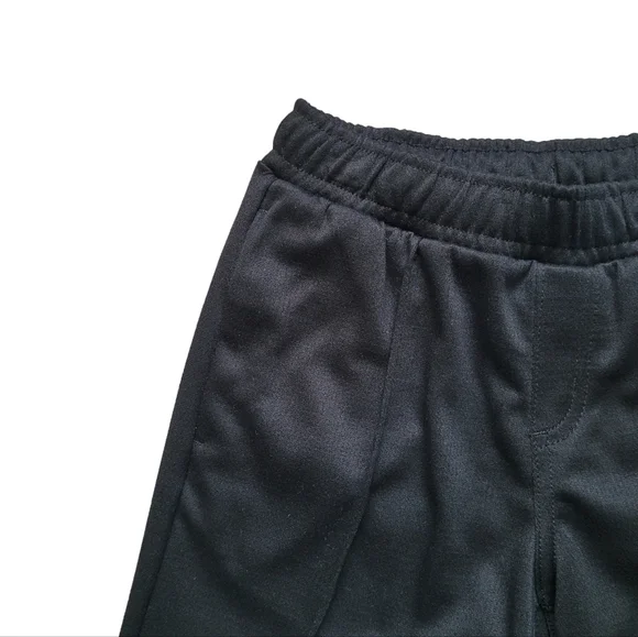 Boys' Pull On Pintuck Stretchy Black Pants - Cat & Jack Elastic Waist - Picture 6 of 6